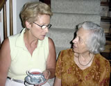 Ann Hider and Nura Steiner